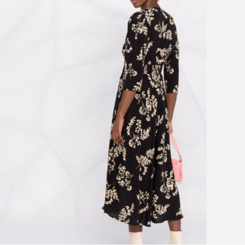 Ba$sh SOA Black Midi Dress - Picture 6 of 8